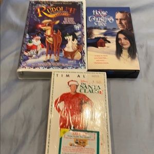 Vhs Christmas movie bundle